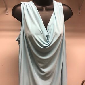 Sleeveless Top Blue